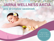 Jarná wellness akcia v Tatralandii