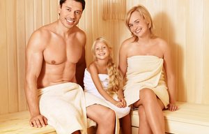  Can children stay in a sauna?